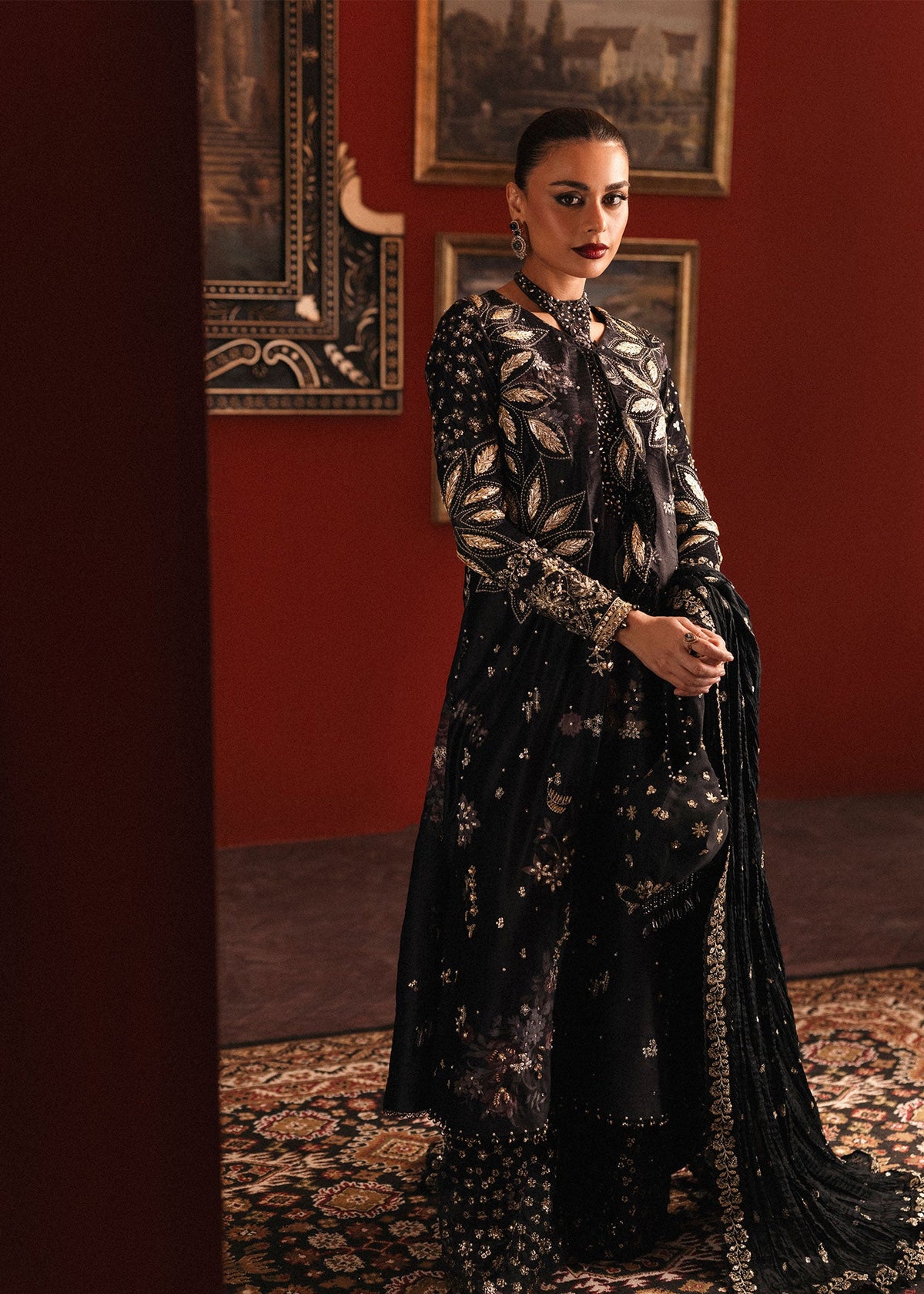 Sardinia Midnight Majest velvet suit – view 2