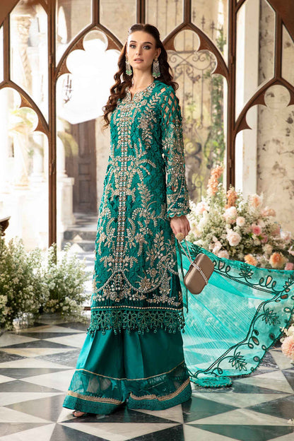 3 Piece Embroidered Suit | BD-2806