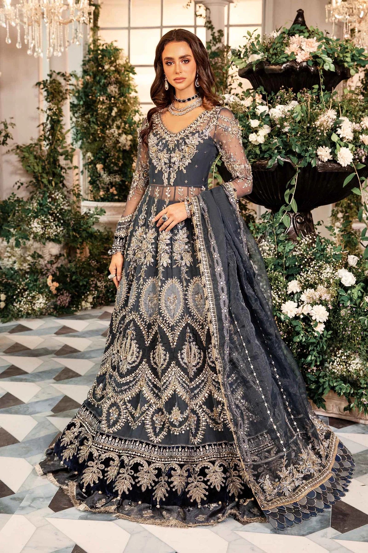 Buy MARIA B | WEDDING EDITION '24 | 3 Piece Embroidered Organza Suit | BD-2901 | UK USA & CANADA Pakistani Garara Suits online in the USA and UK with customization. Shop top brands like Maria B Wedding Dresses and trending Pakistani Wedding Dresses Birmingham. Find MARIA B Sale dresses stitched in UK, USA, Canada. RAZ RUYA women's clothing store offers luxury Pakistani designer brand clothing, bridal shop wear, and party outfits with fast delivery and top quality.