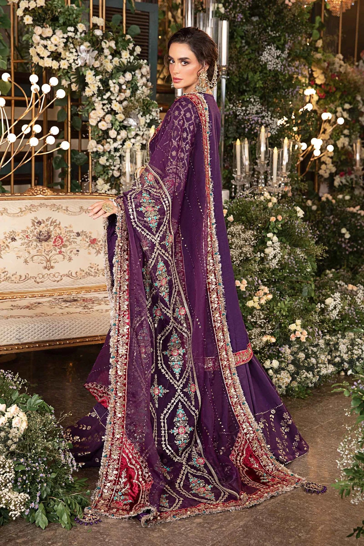 Buy MARIA B | WEDDING EDITION '24 | 3 Piece Embroidered Organza Suit | BD-2903 | UK USA & CANADA Pakistani Garara Suits online in the USA and UK with customization. Shop top brands like Maria B Wedding Dresses and trending Pakistani Wedding Dresses Birmingham. Find MARIA B Sale dresses stitched in UK, USA, Canada. RAZ RUYA women's clothing store offers luxury Pakistani designer brand clothing, bridal shop wear, and party outfits with fast delivery and top quality.