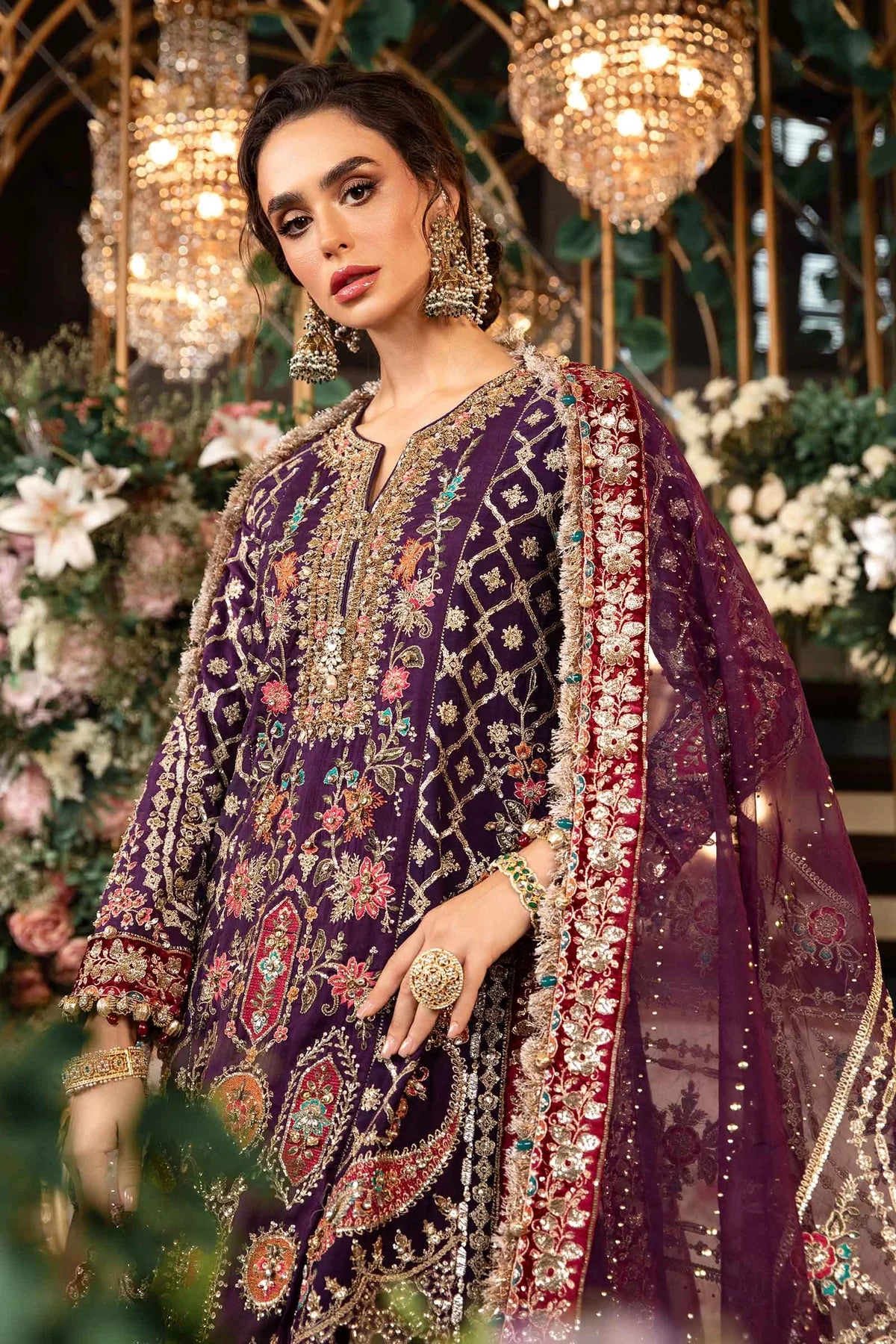 Buy MARIA B | WEDDING EDITION '24 | 3 Piece Embroidered Organza Suit | BD-2903 | UK USA & CANADA Pakistani Garara Suits online in the USA and UK with customization. Shop top brands like Maria B Wedding Dresses and trending Pakistani Wedding Dresses Birmingham. Find MARIA B Sale dresses stitched in UK, USA, Canada. RAZ RUYA women's clothing store offers luxury Pakistani designer brand clothing, bridal shop wear, and party outfits with fast delivery and top quality.