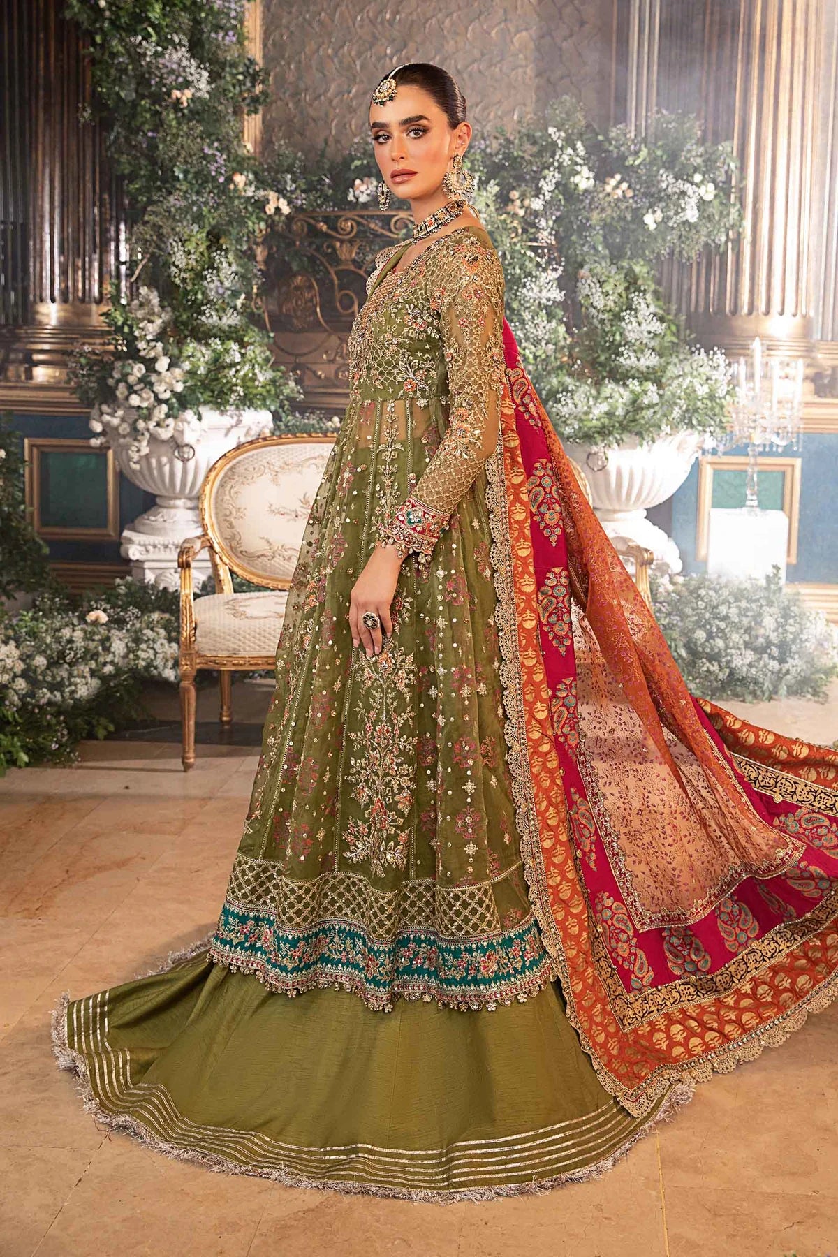 Buy MARIA B | WEDDING EDITION '24 | 3 Piece Embroidered Organza Suit | BD-2906 | UK USA & CANADA Pakistani Garara Suits online in the USA and UK with customization. Shop top brands like Maria B Wedding Dresses and trending Pakistani Wedding Dresses Birmingham. Find MARIA B Sale dresses stitched in UK, USA, Canada. RAZ RUYA women's clothing store offers luxury Pakistani designer brand clothing, bridal shop wear, and party outfits with fast delivery and top quality.