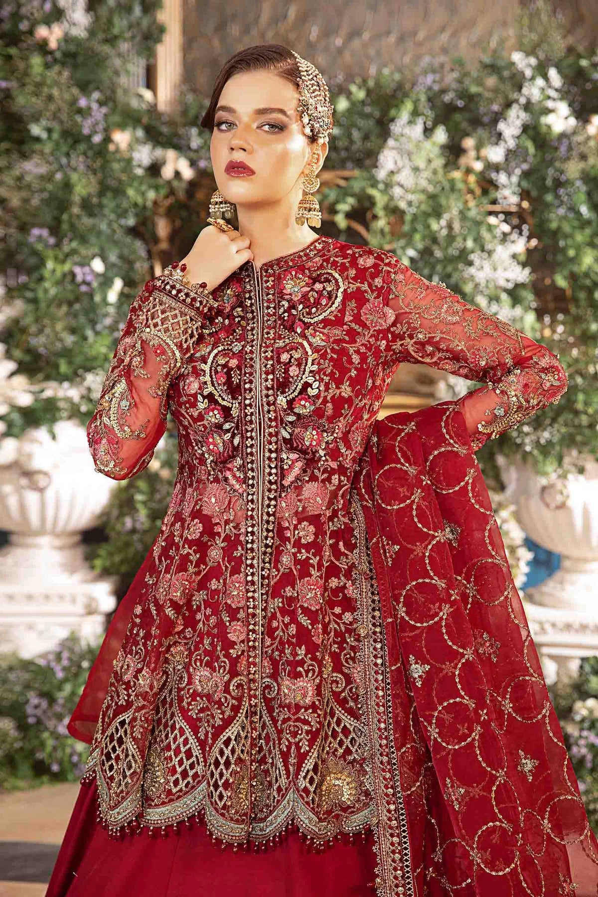 Buy MARIA B | WEDDING EDITION '24 | 3 Piece Embroidered Organza Suit | BD-2908 | UK USA & CANADA Pakistani Garara Suits online in the USA and UK with customization. Shop top brands like Maria B Wedding Dresses and trending Pakistani Wedding Dresses Birmingham. Find MARIA B Sale dresses stitched in UK, USA, Canada. RAZ RUYA women's clothing store offers luxury Pakistani designer brand clothing, bridal shop wear, and party outfits with fast delivery and top quality.