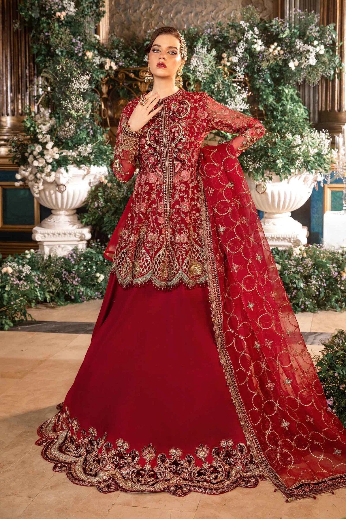 Buy MARIA B | WEDDING EDITION '24 | 3 Piece Embroidered Organza Suit | BD-2908 | UK USA & CANADA Pakistani Garara Suits online in the USA and UK with customization. Shop top brands like Maria B Wedding Dresses and trending Pakistani Wedding Dresses Birmingham. Find MARIA B Sale dresses stitched in UK, USA, Canada. RAZ RUYA women's clothing store offers luxury Pakistani designer brand clothing, bridal shop wear, and party outfits with fast delivery and top quality.