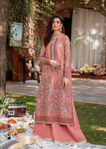 Mehrbano by Akbar Aslam – Pakistani wedding guest organza suit