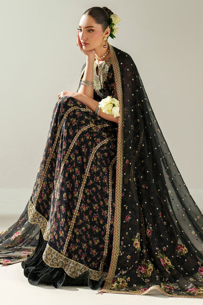 Jazmin UC-3091 embroidered printed front yoke detail