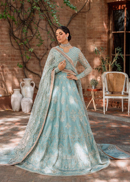 Akbar Aslam Jabeen embellished net blouse detail