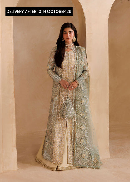 Sardinia Elysia aqua and off-white organza bridal dress – Brides Edit'26