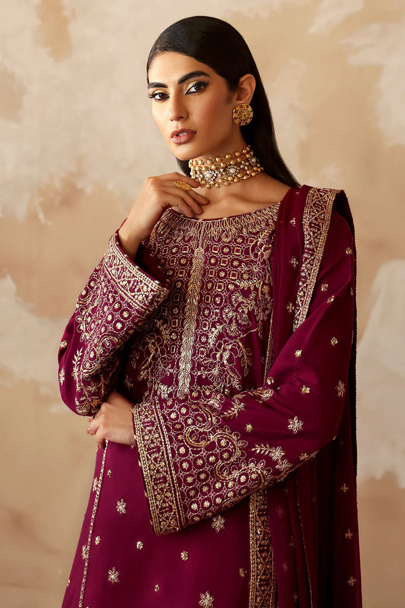 Shop GULAAL SHEHRNAAZ RAW SILK FORMALS | RAMAIL at Raz Ruya! Enjoy huge discounts on luxury Pakistani designer wear with fast delivery to the UK, USA & Canada.