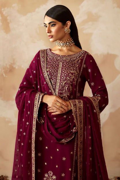 Shop GULAAL SHEHRNAAZ RAW SILK FORMALS | RAMAIL at Raz Ruya! Enjoy huge discounts on luxury Pakistani designer wear with fast delivery to the UK, USA & Canada.