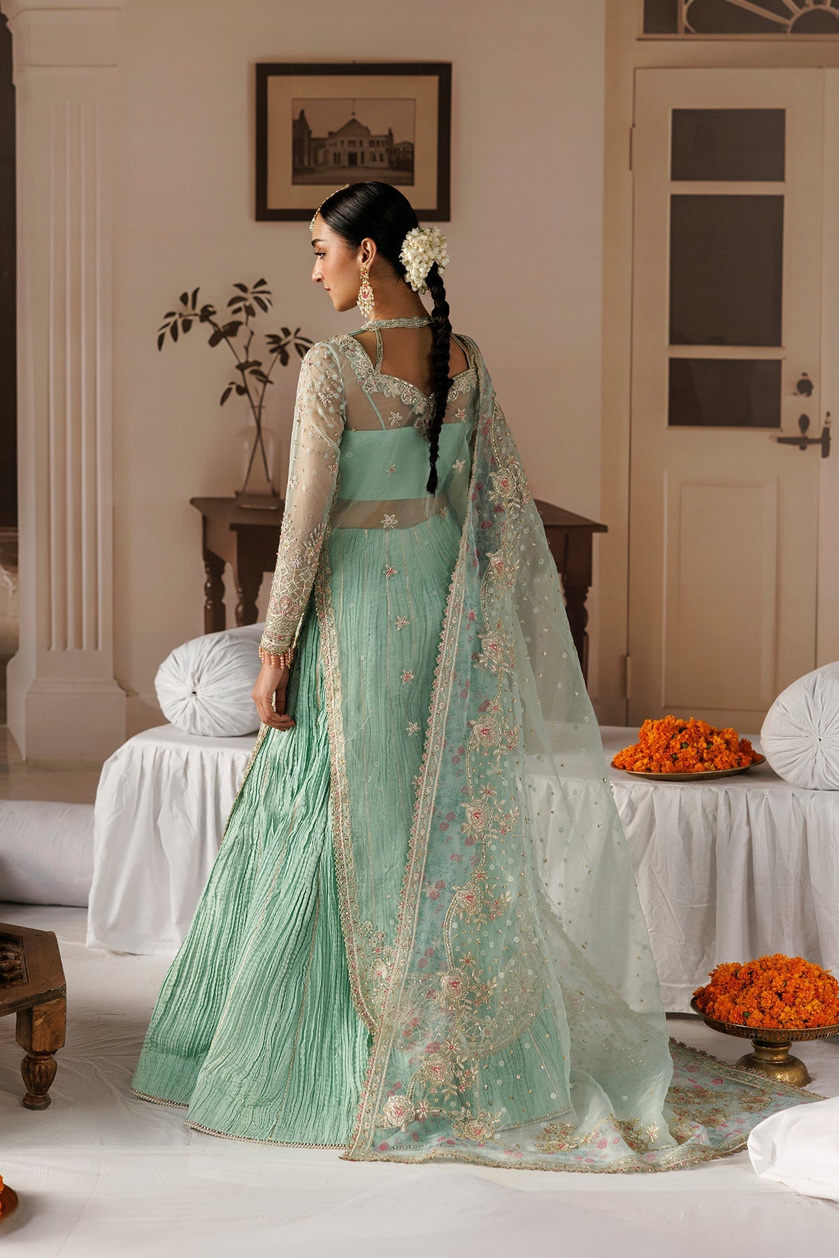 Afrozeh Shehnai Wedding Formals '26 Dastoor embellishment detail