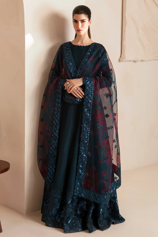 PREMIUM EMBROIDERED RAW SILK UR-7040