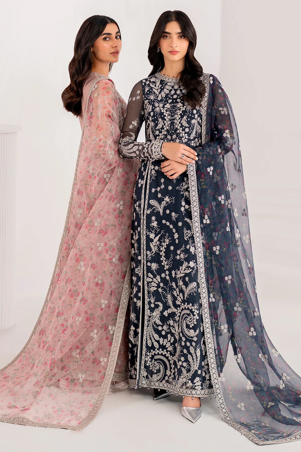 EMBROIDERED CHIFFON UC-3054