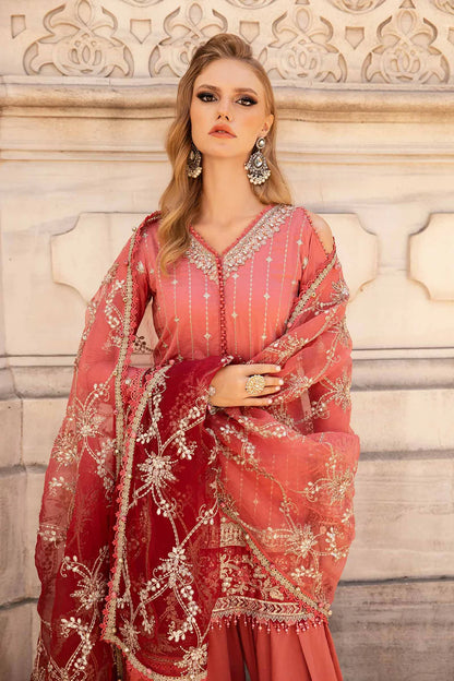 Buy MARIA B | Sateen '24 | Embroidered Cotton Satin Suit | CST-809 Pakistani Garara Suits online in the USA and UK with customization. Shop top brands like Maria B Wedding Dresses and trending Pakistani Wedding Dresses Birmingham. Find MARIA B Sale dresses stitched in UK, USA, Canada. RAZ RUYA women's clothing store offers luxury Pakistani designer brand clothing, bridal shop wear, and party outfits with fast delivery and top quality.