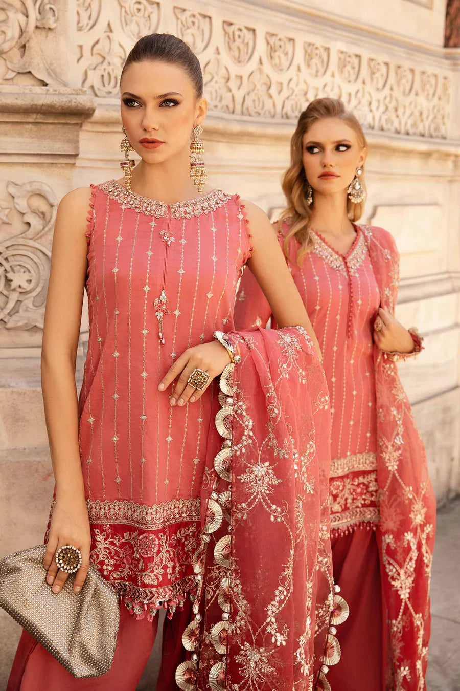 Buy MARIA B | Sateen '24 | Embroidered Cotton Satin Suit | CST-809 Pakistani Garara Suits online in the USA and UK with customization. Shop top brands like Maria B Wedding Dresses and trending Pakistani Wedding Dresses Birmingham. Find MARIA B Sale dresses stitched in UK, USA, Canada. RAZ RUYA women's clothing store offers luxury Pakistani designer brand clothing, bridal shop wear, and party outfits with fast delivery and top quality.