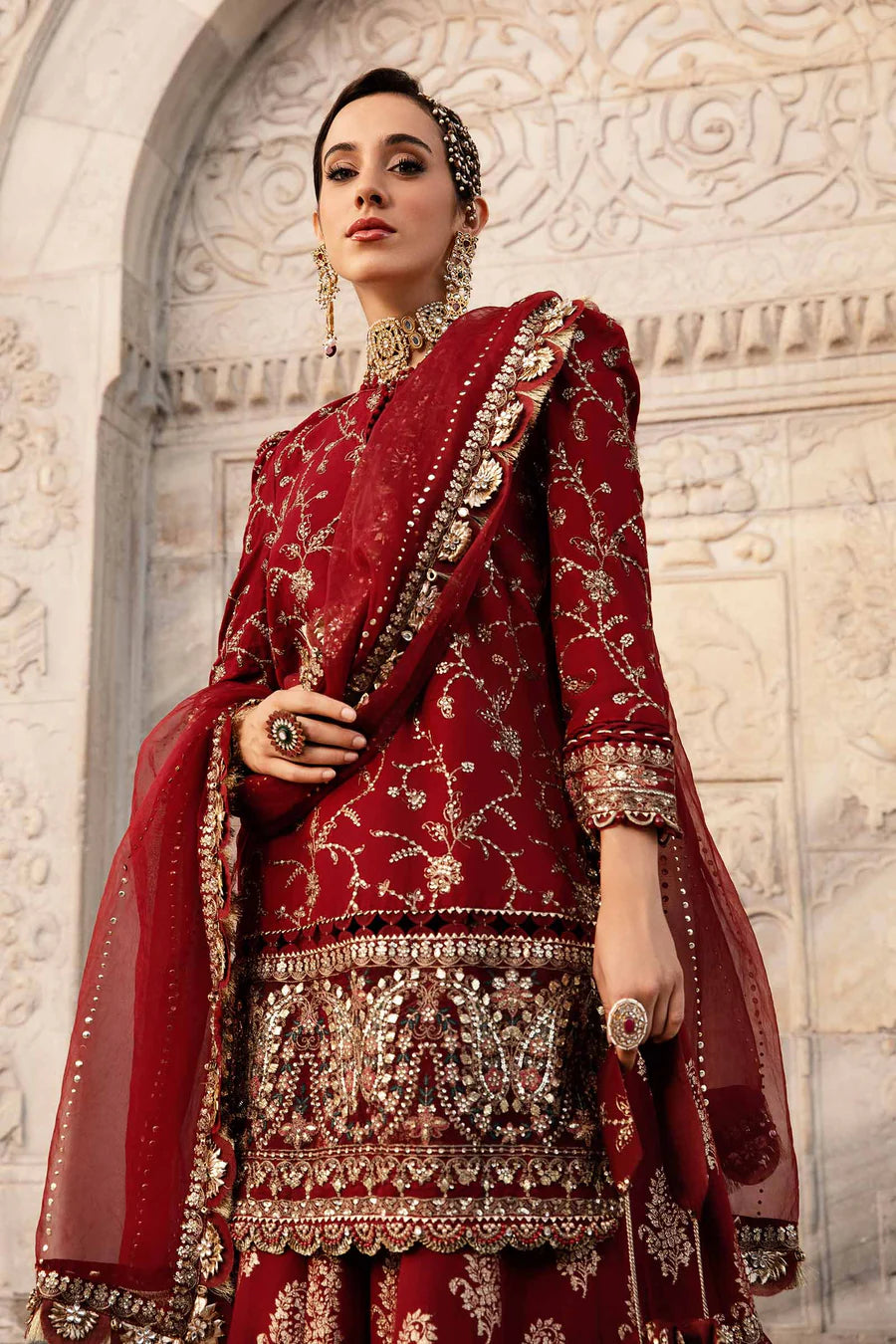 Buy MARIA B | Sateen '24 | Embroidered Cotton Satin Suit | CST-807 Pakistani Garara Suits online in the USA and UK with customization. Shop top brands like Maria B Wedding Dresses and trending Pakistani Wedding Dresses Birmingham. Find MARIA B Sale dresses stitched in UK, USA, Canada. RAZ RUYA women's clothing store offers luxury Pakistani designer brand clothing, bridal shop wear, and party outfits with fast delivery and top quality.