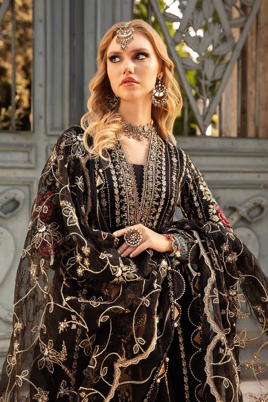 Buy MARIA B | Sateen '24 | Embroidered Cotton Satin Suit | CST-806 Pakistani Garara Suits online in the USA and UK with customization. Shop top brands like Maria B Wedding Dresses and trending Pakistani Wedding Dresses Birmingham. Find MARIA B Sale dresses stitched in UK, USA, Canada. RAZ RUYA women's clothing store offers luxury Pakistani designer brand clothing, bridal shop wear, and party outfits with fast delivery and top quality.