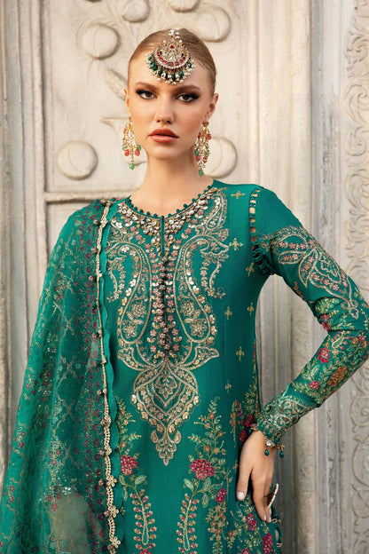 Buy MARIA B | Sateen '24 | Embroidered Cotton Satin Suit | CST-805 Pakistani Garara Suits online in the USA and UK with customization. Shop top brands like Maria B Wedding Dresses and trending Pakistani Wedding Dresses Birmingham. Find MARIA B Sale dresses stitched in UK, USA, Canada. RAZ RUYA women's clothing store offers luxury Pakistani designer brand clothing, bridal shop wear, and party outfits with fast delivery and top quality.