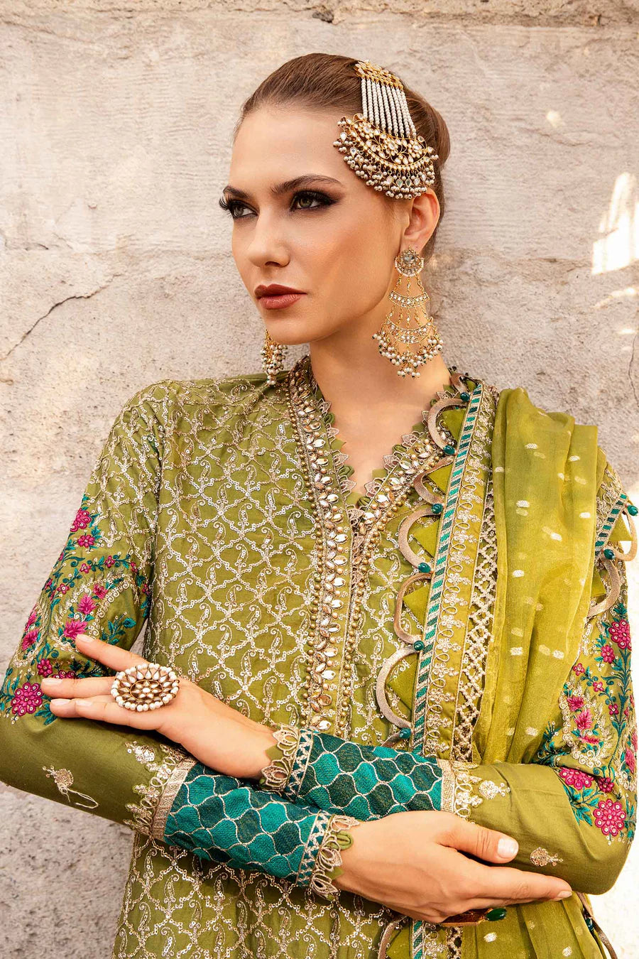 Buy MARIA B | Sateen '24 | Embroidered Cotton Satin Suit | CST-803 Pakistani Garara Suits online in the USA and UK with customization. Shop top brands like Maria B Wedding Dresses and trending Pakistani Wedding Dresses Birmingham. Find MARIA B Sale dresses stitched in UK, USA, Canada. RAZ RUYA women's clothing store offers luxury Pakistani designer brand clothing, bridal shop wear, and party outfits with fast delivery and top quality.