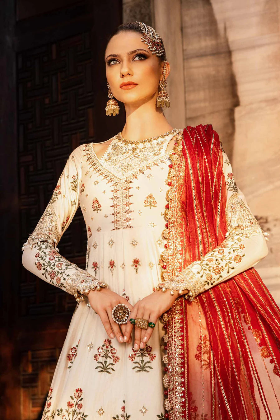 Buy MARIA B | Sateen '24 | Embroidered Cotton Satin Suit | CST-801 Pakistani Garara Suits online in the USA and UK with customization. Shop top brands like Maria B Wedding Dresses and trending Pakistani Wedding Dresses Birmingham. Find MARIA B Sale dresses stitched in UK, USA, Canada. RAZ RUYA women's clothing store offers luxury Pakistani designer brand clothing, bridal shop wear, and party outfits with fast delivery and top quality.