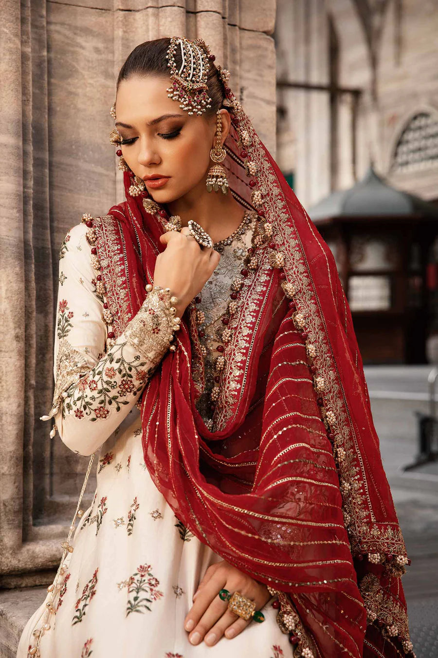 Buy MARIA B | Sateen '24 | Embroidered Cotton Satin Suit | CST-801 Pakistani Garara Suits online in the USA and UK with customization. Shop top brands like Maria B Wedding Dresses and trending Pakistani Wedding Dresses Birmingham. Find MARIA B Sale dresses stitched in UK, USA, Canada. RAZ RUYA women's clothing store offers luxury Pakistani designer brand clothing, bridal shop wear, and party outfits with fast delivery and top quality.