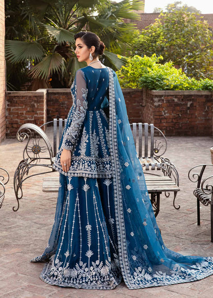 Nayara by Akbar Aslam – Pakistani wedding guest sharara outfit