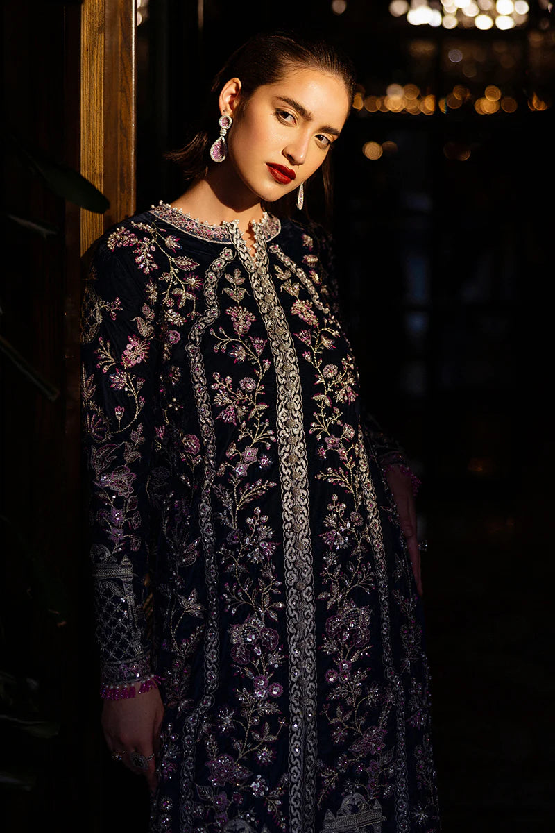 Shop MUSHQ DEJA VU VELVET FORMALS at Raz Ruya! Enjoy huge discounts on luxury Pakistani wear with fast delivery to the UK, USA & Canada. End-of-Year Sale!