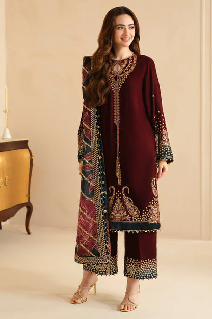 JAZMIN | Embroidered Velvet Formal VF-2038