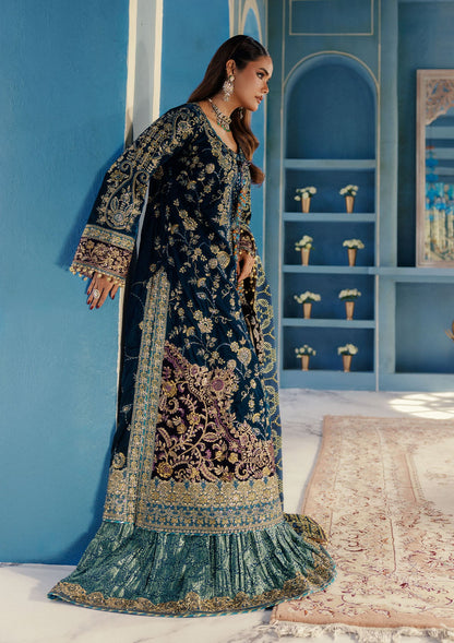 AIK Udaipur Velvet Look A2508 – Pakistani winter wedding outfit