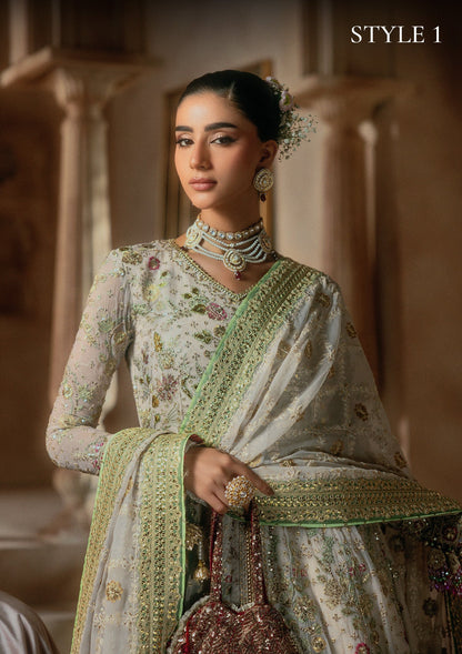 AIK Atelier Look B2602 embellished organza border detail