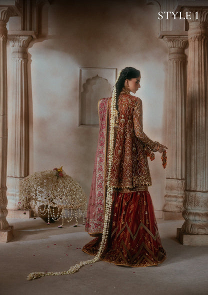 AIK Atelier Look B2603 organza panels side view