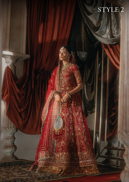 AIK Atelier Look B2604 chiffon dupatta pallu