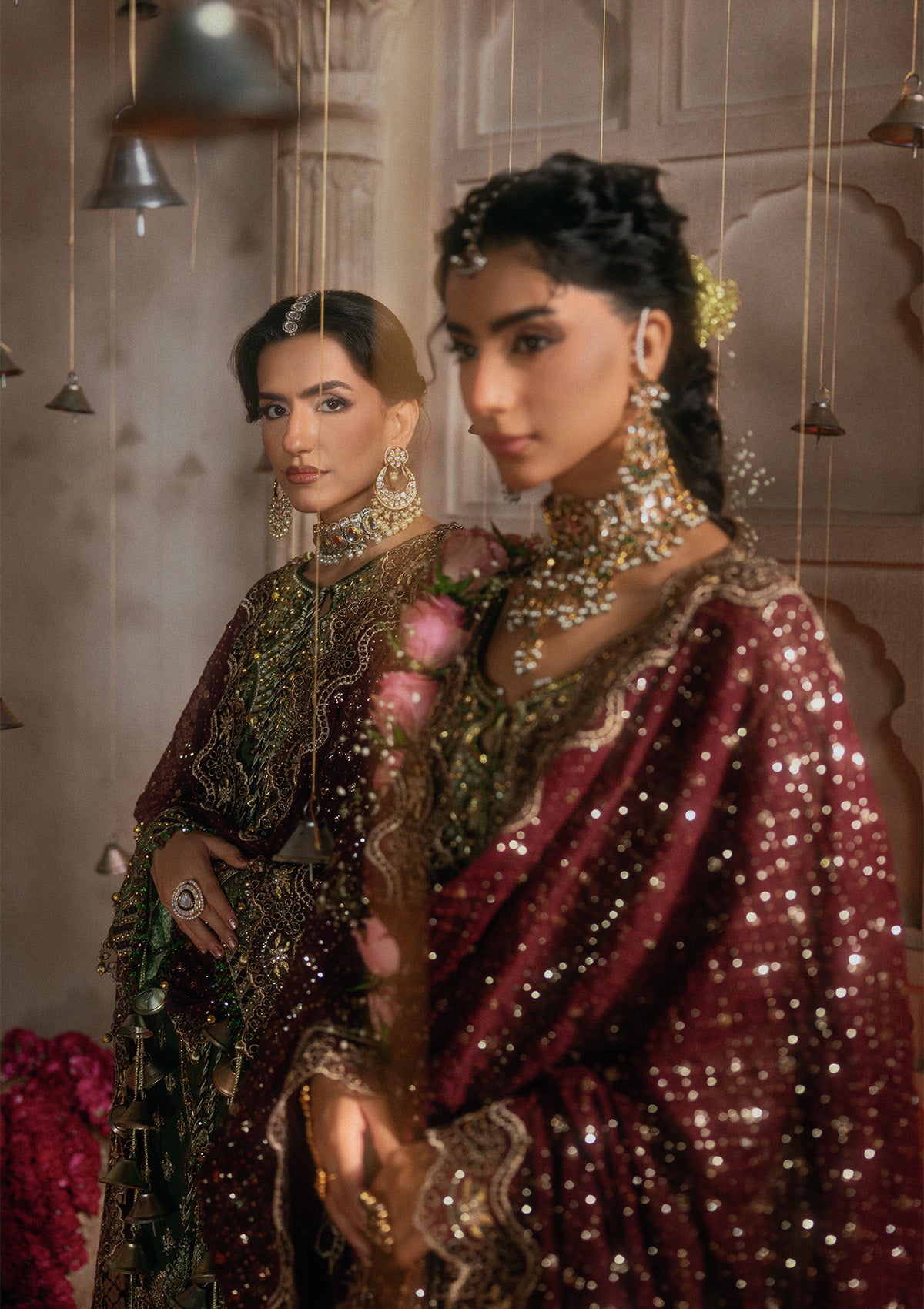 AIK Atelier Look B2605 embellished silk front detail