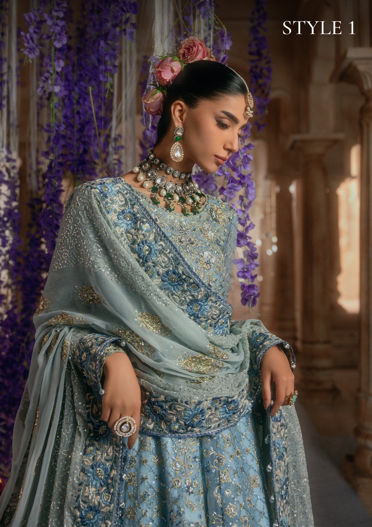 AIK Wedding Festive '26 Look B2608 – Pakistani wedding guest outfit