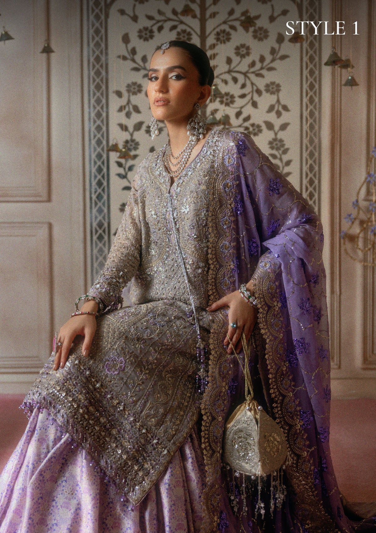 AIK Wedding Festive '26 Look B2609 – Pakistani wedding guest outfit