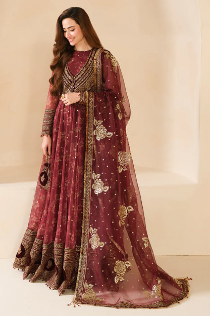 Shop JAZMIN Velvet Formal VF-2033 at Raz Ruya! Huge discounts on luxury Pakistani designer wear. Fast delivery to UK, USA & Canada. End-of-Year & New Year Sale!