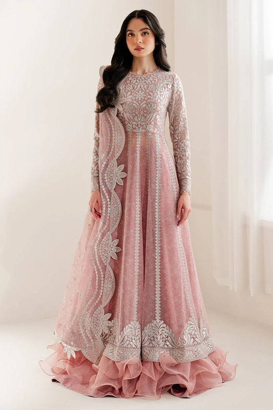 Upgrade your wardrobe with UC-3079 — a digitally printed, embroidered chiffon suit with rawsilk bottom. A perfect blend of elegance and style. Shop now!