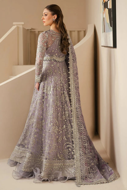 Elevate your style with this embroidered chiffon outfit featuring digital prints, luxe borders & rawsilk inner—perfect for any event. Shop WF'25-05 now!