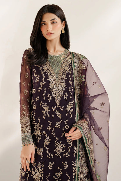 UC-3078 features intricate embroidery, organza dupatta, and rawsilk bottom—crafted for timeless elegance. Perfect for festive, party, or formal occasions.