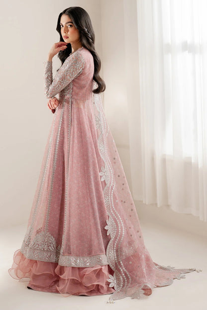 Upgrade your wardrobe with UC-3079 — a digitally printed, embroidered chiffon suit with rawsilk bottom. A perfect blend of elegance and style. Shop now!