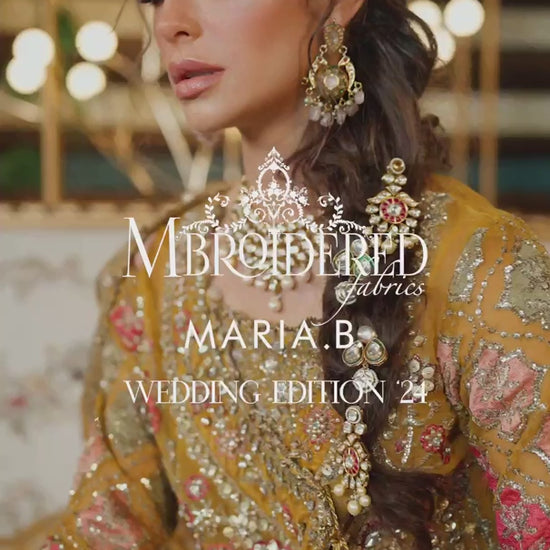 Buy MARIA B | WEDDING EDITION '24 | 3 Piece Embroidered Organza Suit | BD-2907 | UK USA & CANADA Pakistani Garara Suits online in the USA and UK with customization. Shop top brands like Maria B Wedding Dresses and trending Pakistani Wedding Dresses Birmingham. Find MARIA B Sale dresses stitched in UK, USA, Canada. RAZ RUYA women's clothing store offers luxury Pakistani designer brand clothing, bridal shop wear, and party outfits with fast delivery and top quality.