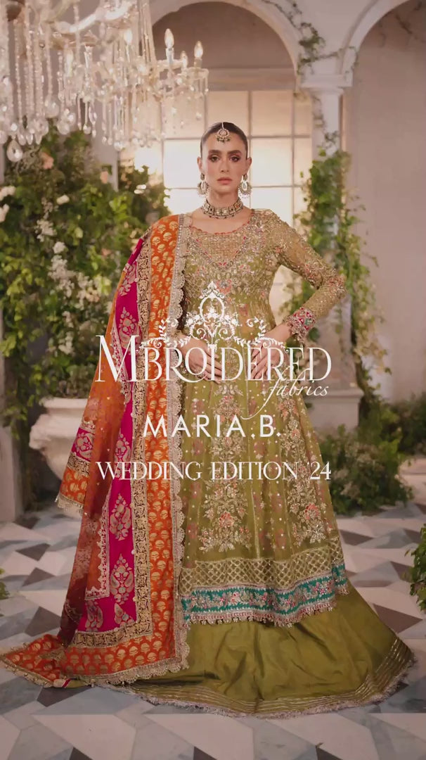 Buy MARIA B | WEDDING EDITION '24 | 3 Piece Embroidered Organza Suit | BD-2906 | UK USA & CANADA Pakistani Garara Suits online in the USA and UK with customization. Shop top brands like Maria B Wedding Dresses and trending Pakistani Wedding Dresses Birmingham. Find MARIA B Sale dresses stitched in UK, USA, Canada. RAZ RUYA women's clothing store offers luxury Pakistani designer brand clothing, bridal shop wear, and party outfits with fast delivery and top quality.